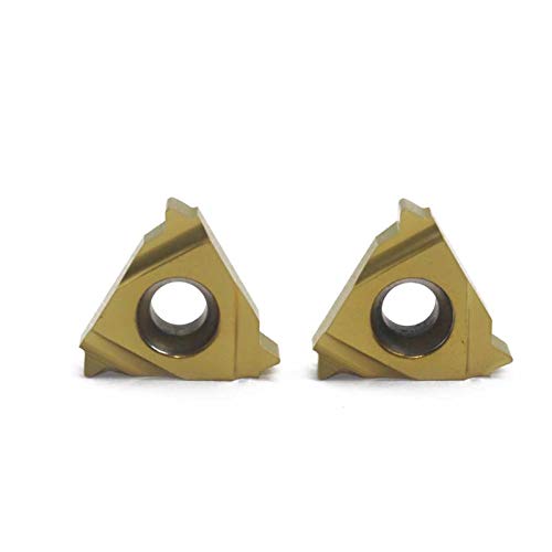 Tool Part for 16IR 11BSPT 10PCS Thread Cutting Tool Threading Insert 16IR 11BSPT LDC CNC Insert Lathe Cutter Tool for Steel Parts