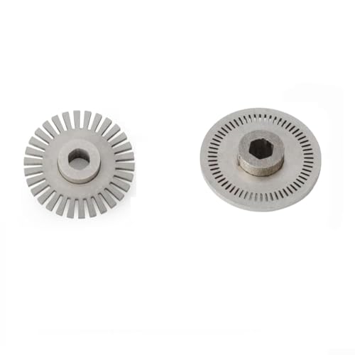 Componente de rueda de codificador óptico de 30/60 ranuras para reemplazo de volante LOGITECH G25/G27, pieza de acero inoxidable 304 para restaurar la salida precisa de la ranura y la dirección