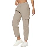 Caractéristiques : le pantalon de survêtement cargo pour femme dispose de 4 poches, taille haute, coupe décontractée, taille élastique dans le dos, fermeture éclair et bouton. Pantalon de jogging hip-hop, pantalon cargo à jambes larges, pantalon de survêtement cargo baggy, pantalon de parachute baggy pour femme, style Y2K, tenues hippie, et la coupe ample est idéale pour une tenue décontractée ou sportive.