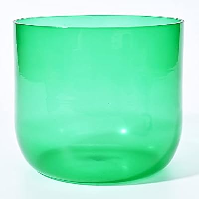 6 Inch Quartz Crystal Singing Bowl, For Sound Healing And Meditation, Balancing Body Chakra, Calm Mind And Ease Soul(432Hz,F Tone)