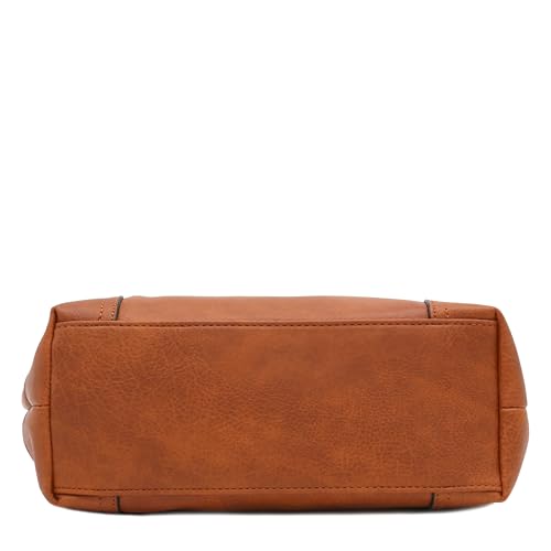 Image of Hobo Shoulder Bag with Big Snap Hook Hardware