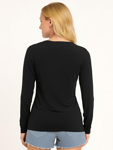 Women's Long Sleeve Moisture Wicking Athletic Shirts Dry Fit Workout Tops for Women3