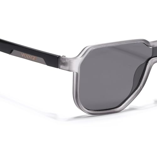 Image of Voyage UV Protection Hexagonal Sunglasses for Men & Women