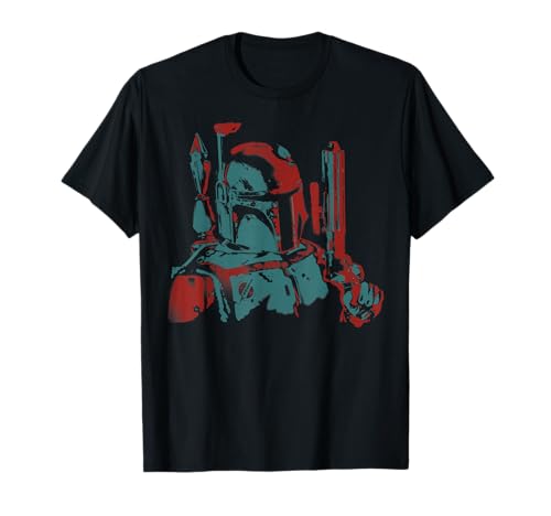T-shirt Star Wars Boba Fett stencil idée cadeau originale pour anniversaire