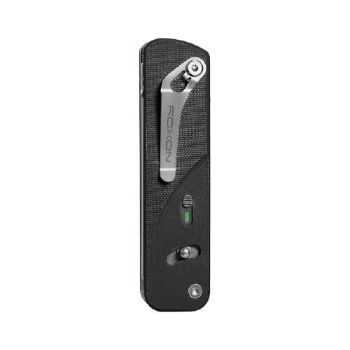 Image of ROXON S505G Flex Shears-Modular Design Multitool with Fixed Big Scissor-Interchangeable Blade of BA01-BA17 & Changeable Implements of FT01-FT12(Black)