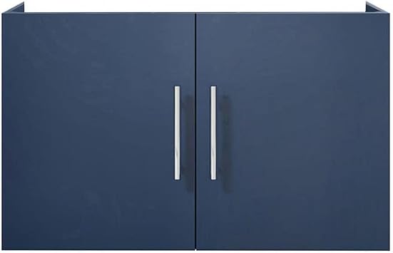 Geneva 30 in. W x 22 in. D Navy Blue Bath Vanity