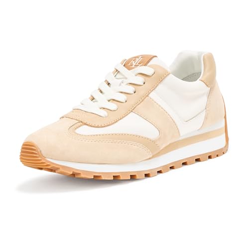 Image of Lauren Ralph Lauren Women's Dani Suede & Leather Sneaker