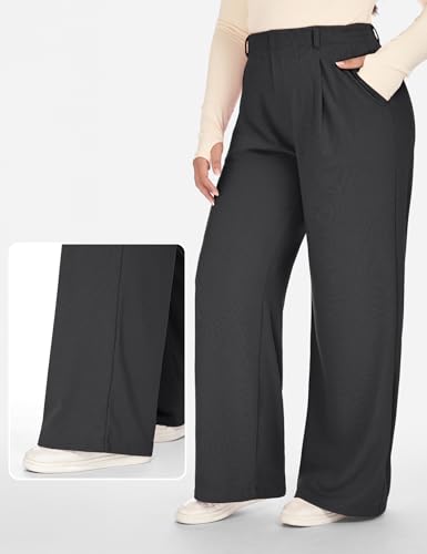 Image of Heathyoga Yoga Pants with Pockets Extra Soft Leggings with Pockets for Women Non See-Through High Waist Workout Leggings