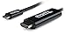 Produktbild Plugable USB-C nach HDMI 2.0 Kabel (1,8 m) kompatibel mit MacBook Pro 2016/2017, Dell XPS 13und 15, Surface Book 2, Thunderbolt 3 und mehr
