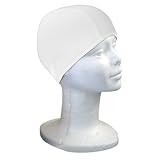 Natación, unisex. Softee Swimming Gorro de natación, Unisex Adulto, Blanco, Talla Única