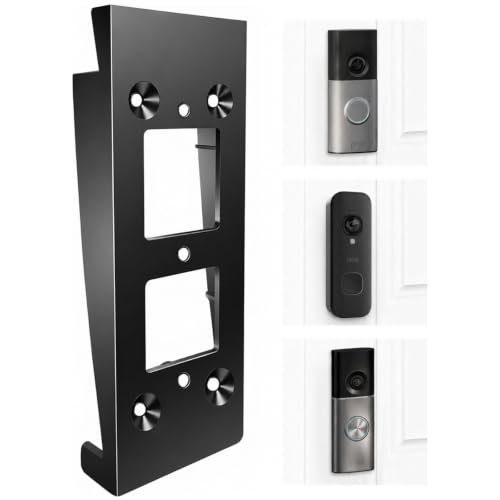 Siding Mount/Vinyl Siding Angle Adjustment Mount Only fit Ring Wired Doorbell Plus & Pro 2025 / Ring Battery Doorbell/Pro/Plus 2026 and All-New 2nd Gen Blink Doorbell 2025 & 2K+ 2026 (1) by Eaglewireless - Used condition - US$6.93