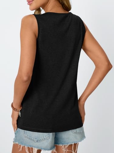 AUTOMET Womens Tank Tops 2025 Summer Dressy Casual Blouses Sleeveless Flowy Crewneck Outfits Basic Trendy Clothes4