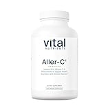 Vital Nutrients - Aller-C (Quercetin, Vitamin C, and Bioflavonoids) - Respiratory & Sinus Support - Gluten Free - 200 Capsules