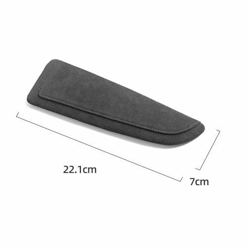 BETTERHUMZ Car Door Armrest Cushion Pad for Alcantara Suede, Car Elbow Rest Pad for BMW 3 4 5 6 7 8 X1 X3 X4 X5 X6 Z4 Series Car Accessories (Right, Black line) by BETTERHUMZ - Used condition - Image 6