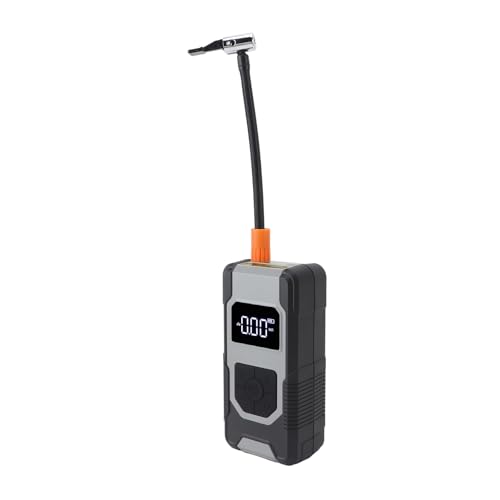 Inaldo de Neumático Portátil Inflador, Bomba de Aire para Automóvil de 150 PSI con Batería de 7500 MAh, Parada Automática, Luz LED, Inflador Digital Compacto para Bola de
