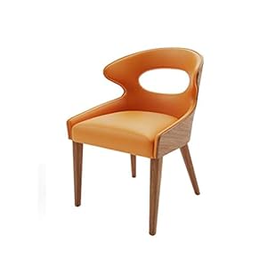 n/a Chaise Salle à Manger Solide Chaise en Bois Moderne Minimaliste Accueil Fauteuil Chaise Dossier Chaise à Manger (Color : A)