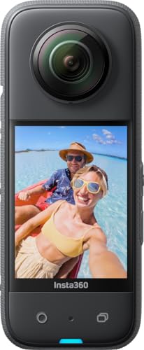 Image of INSTA360 X3 Motorcycle KIT- 1 /2 inch Sensor, 5.7K 360 Capture, Optical Zoom 3X, 72 MP 360 Photo, 4K Single Lens Mode, Black