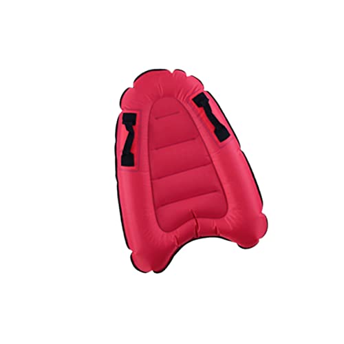 Planche de surf portable rose pour piscine et détente gonflable