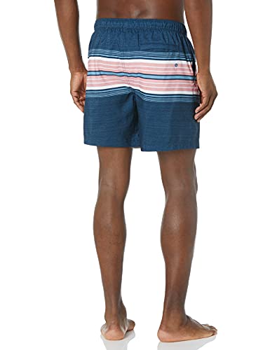 Original Penguin Men's Engineered Stripe Swim Short2