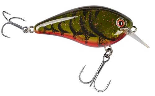 Strike King KVD 1.5 Hard Knock Fishing Lure, Phantom Watermelon Red Craw