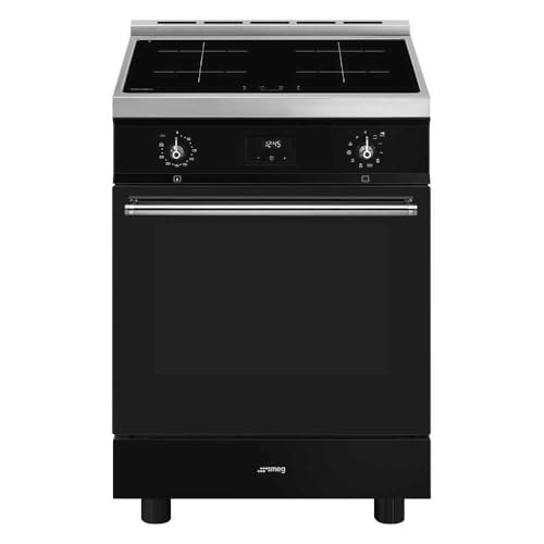 Cocina Inducción SMEG C6IPBLT2 60cm Negro 4f