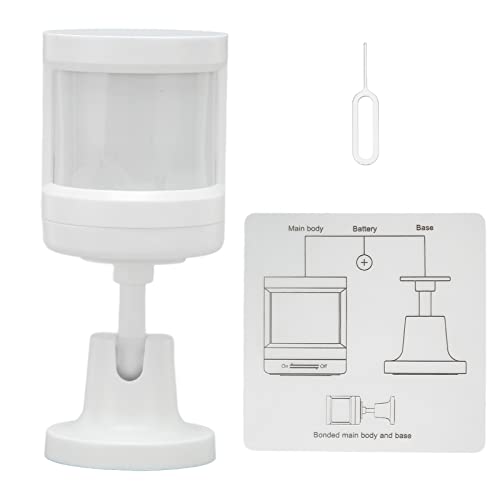 Alerta de Sensor de Movimiento infrarrojo Detector de Alarma de Sensor de Movimiento Monitor de Seguridad para el hogar para Uso Diario