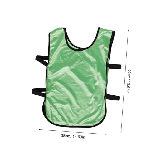 HONMEET 12pcs Training Vest Team Vests Soccer Pinnies Adult Training Practice Vests Polyester - Image 3