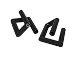 Profi Qualität S.B.J - Sportland Profi Blackhooks Liegestützgriffe/Push Up Bar aus stabilem Stahl
