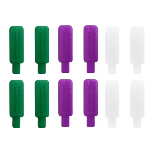 Silicone Orthodontic Tooth Aligner Chewies, YOUYA DENTAL 6 Pack Handheld Cute Aligner Chewies for Invisable Braces, 3 Flavors Teeth Stick Bite Dental Aligner Tray Seaters with Grip Handle