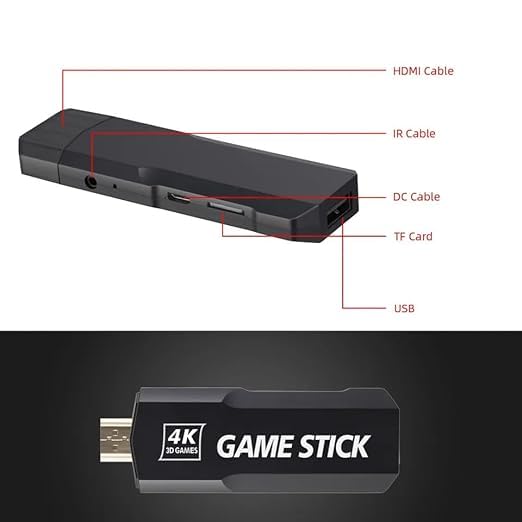 Mabron Games-Wireless M8: Experience Cutting-Edge Ultra HD Gaming and Smart TV Features, Perfect for Multiplayer Gaming with Gang Controllers 2
