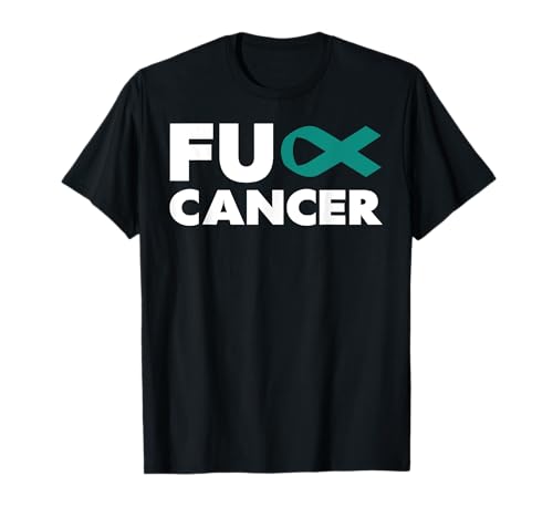 Cazzo Cancro TShirt - Cazzo Ovarian Cancer Awareness Maglietta