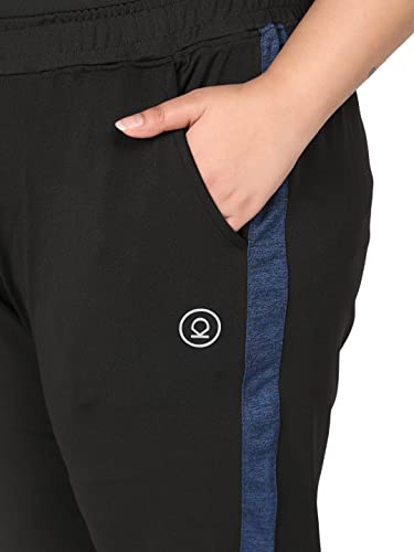 Image of CHKOKKO Women's High Rise Regular Fit Track Pants