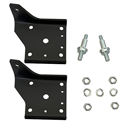 IBESTWOLF 12PCS Multi Leaf Spring Shock Plate Kit For 1968 1969 1970 1971 1972 Camaro Firebird Nova with Studs Hardware K00041