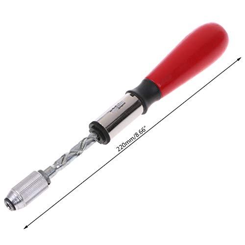 Oranmay 260mm Spiral Ratchet Screwdriver Demountable With Slotted 5 Screwdriver Bits