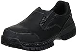 Skechers for Work Men's Hartan Slip-On Shoe, Black, 10.5 M US