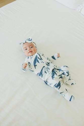 Image of Copper Pearl Zip-Up Footie Baby Pajamas - Soft Newborn Onesies for Boys & Girls, Tag-Free with Two-Way Zipper Baby Sleepers for Newborn - 24 Months, Cove