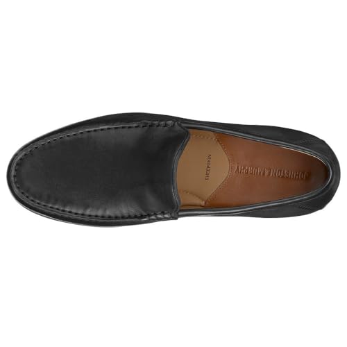 Johnston & Murphy Hawkins Venetian Black Glove Leather 8 M (D)2