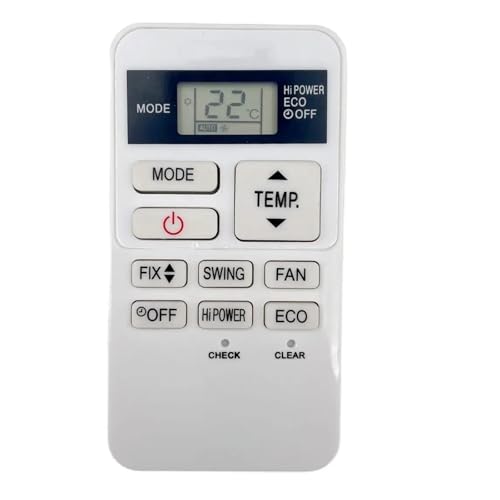 Télécommande AC pour climatiseur Split universelle noire