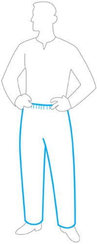 Liberty PermaGard Micro-Porous Film Over SpunBonded Polypropylene Pant with Elastic waist, Medium (Case of 50)