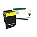 Lexmark High Yield Yellow Return Program Toner Cartridge for US Government, 3000 Yield (70C0HYG)