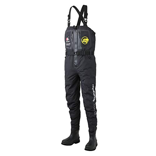  MZBF-454 mazume FULL OPEN BOOTS FOOT WADER (FELT SPIKE MODEL) - Pantaloni traspiranti per pesca a mosca, trampolieri e barche da bellyboot (uomo) L