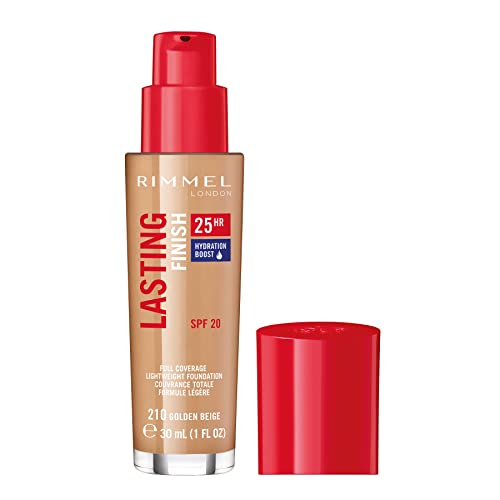 Rimmel London Lasting Finish 25HR Foundation #210 Golden Beige 30ml