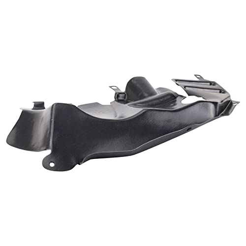 Image of TRQ Front Right Fender Splash Shield Black Passenger Side Compatible with 1999-2004 Oldsmobile Alero 1999-2005 Pontiac Grand Am GM1251137