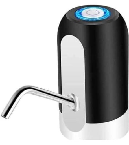 Image of Kesi Automatic Wireless Water Bottle Can Dispenser Pump with Rechargeable Battery with Portable USB Charging Cable (PVC) Mini can Pump, Daily Life Smart Electric Gadgets Items for Home Needs