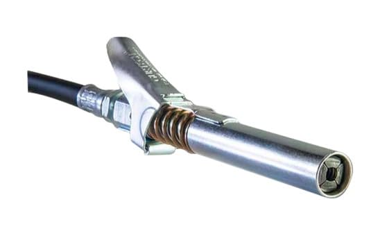 Fettpressenkupplung G-XL M10x1 – Hochdruck Kupplung für Fettpresse – Schmiernippel Kupplung für Abschmierarbeiten an Traktor, Landmaschinen, Baumaschinen und Werkstatt, robuste Metallausführung