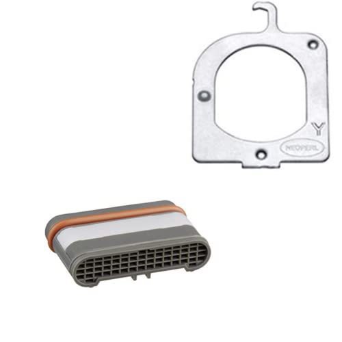 NEOPERL | Rompechorros Aireador Grifo Lavabo Rectangular 24x6 | Filtro Agua Grifo Descalcificador de Agua Domestico | Economizador Agua | Con Llave