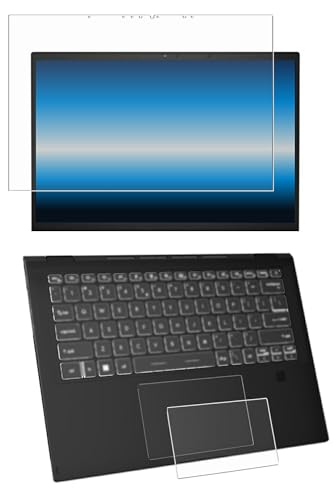 [2���g(���+�^�b�`�p�b�h)] ClearView MSI Summit E14 Flip Evo A13M 2024�N���f�� 14�C���`�p �R�� �R�E�C���X �h�w�� �t�� �ی� �t�B���� ���{��
