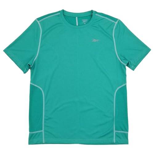 T-shirt de course pour homme Reebok anti-transpiration pour courir sans irritations