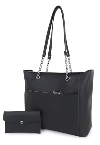 Bolsa feminina SacoGrande Dia a Dia RETTA (PRETA)