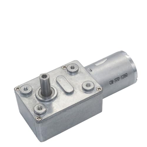 Moteur à engrenages à vis sans fin JGY370 12V 10 tr/min réducteur de vitesse en métal